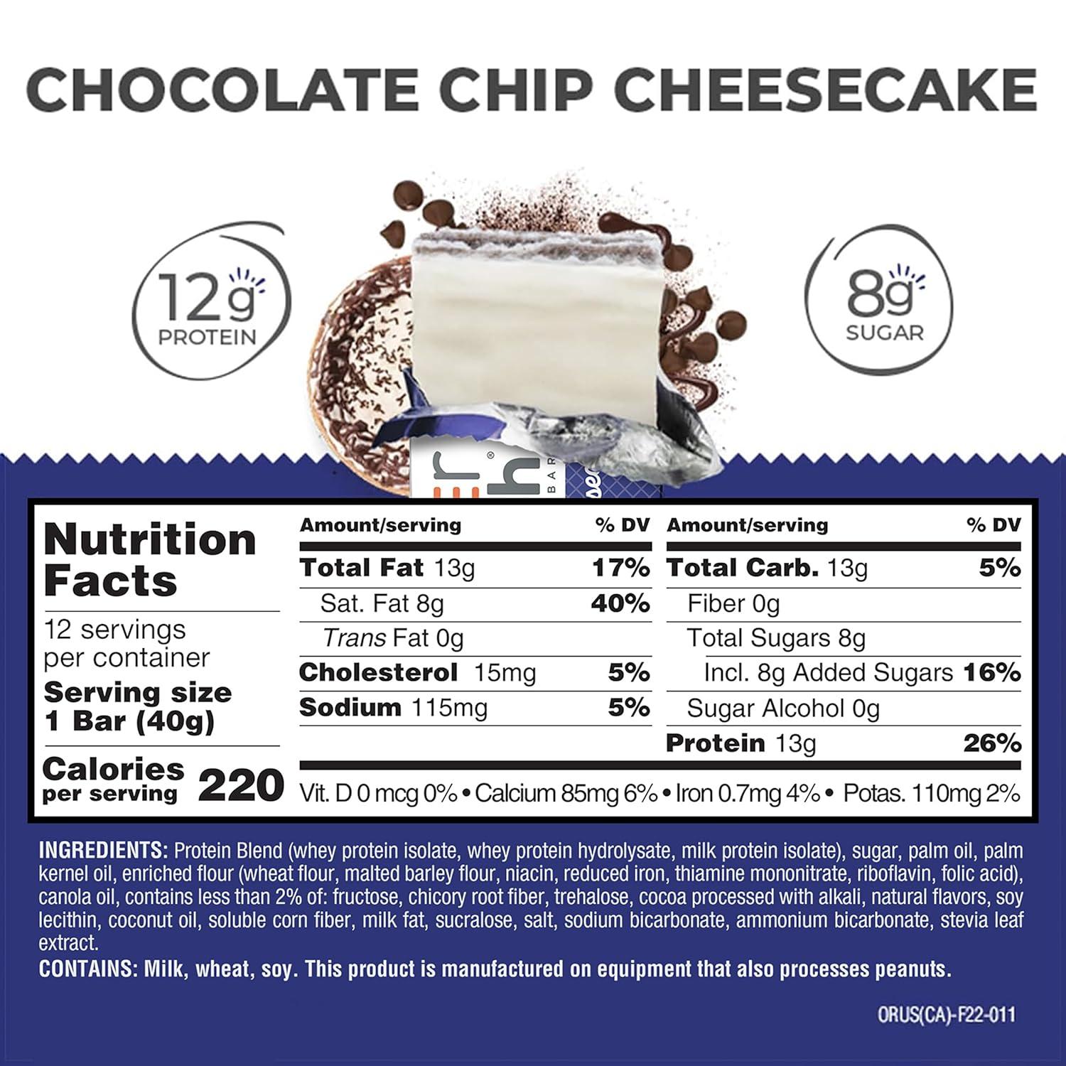 image:imagePower Crunch Cheesecake Chocolate Bars 14oz 12 Count