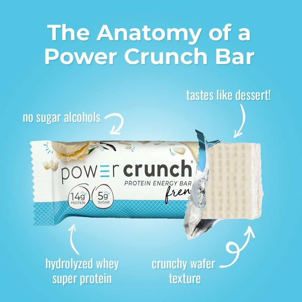image:imagePower Crunch Cinnamon Bars 14oz 12 CountFrench Vanilla Creme