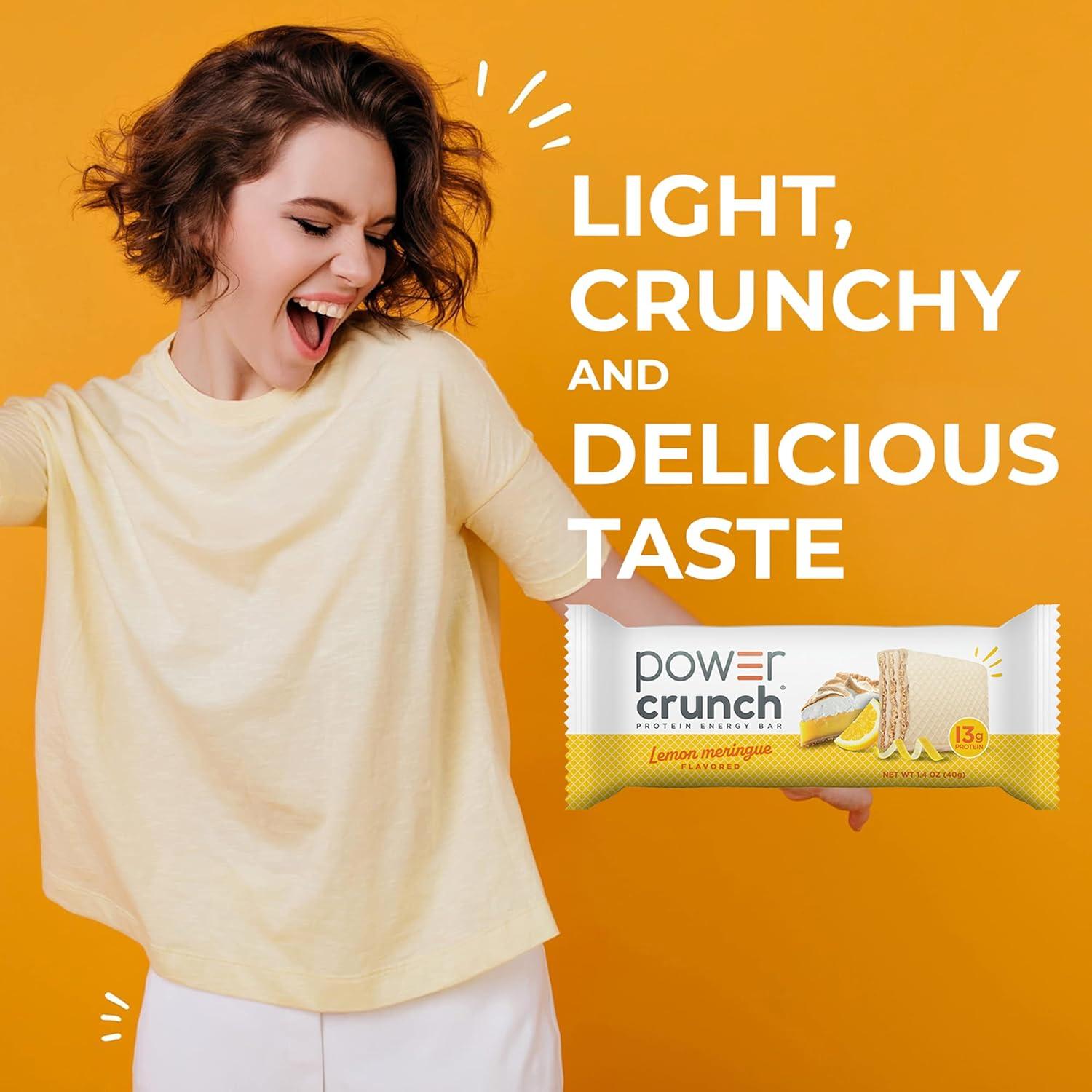 image:imagePower Crunch Cinnamon Bars 14oz 12 CountLemon Meringue