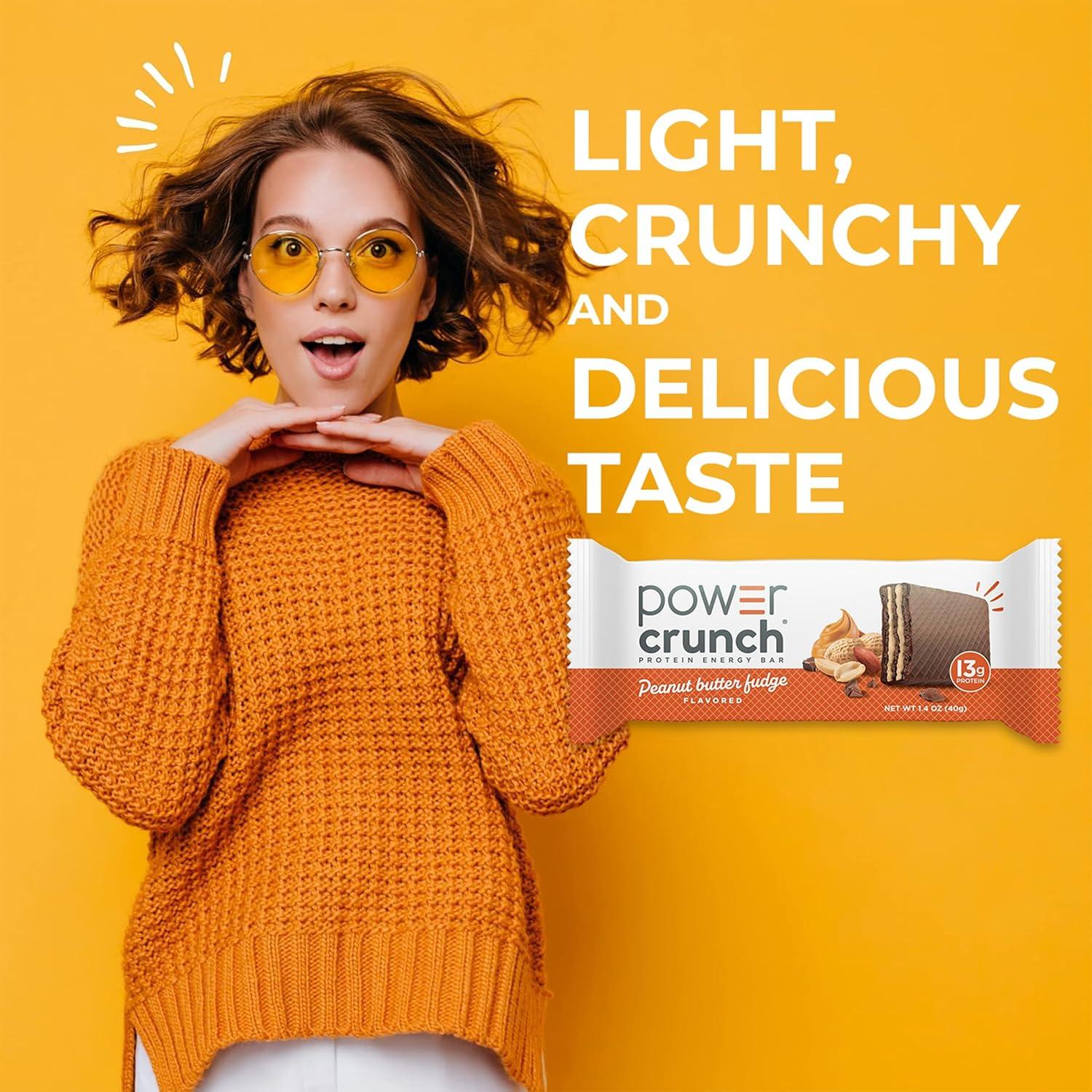 image:imagePower Crunch Cinnamon Bars 14oz 12 CountPeanut Butter Fudge