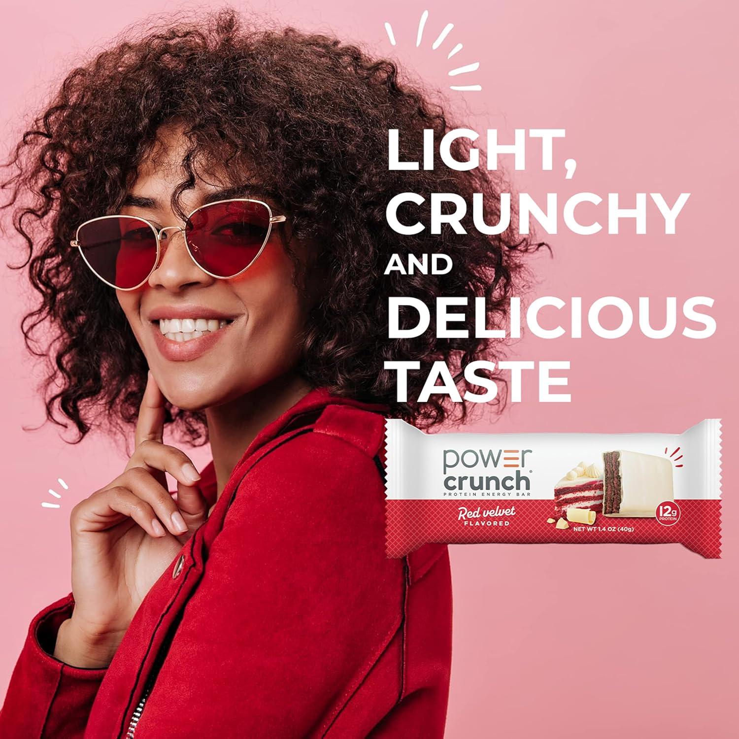 image:imagePower Crunch Cinnamon Bars 14oz 12 CountRed Velvet