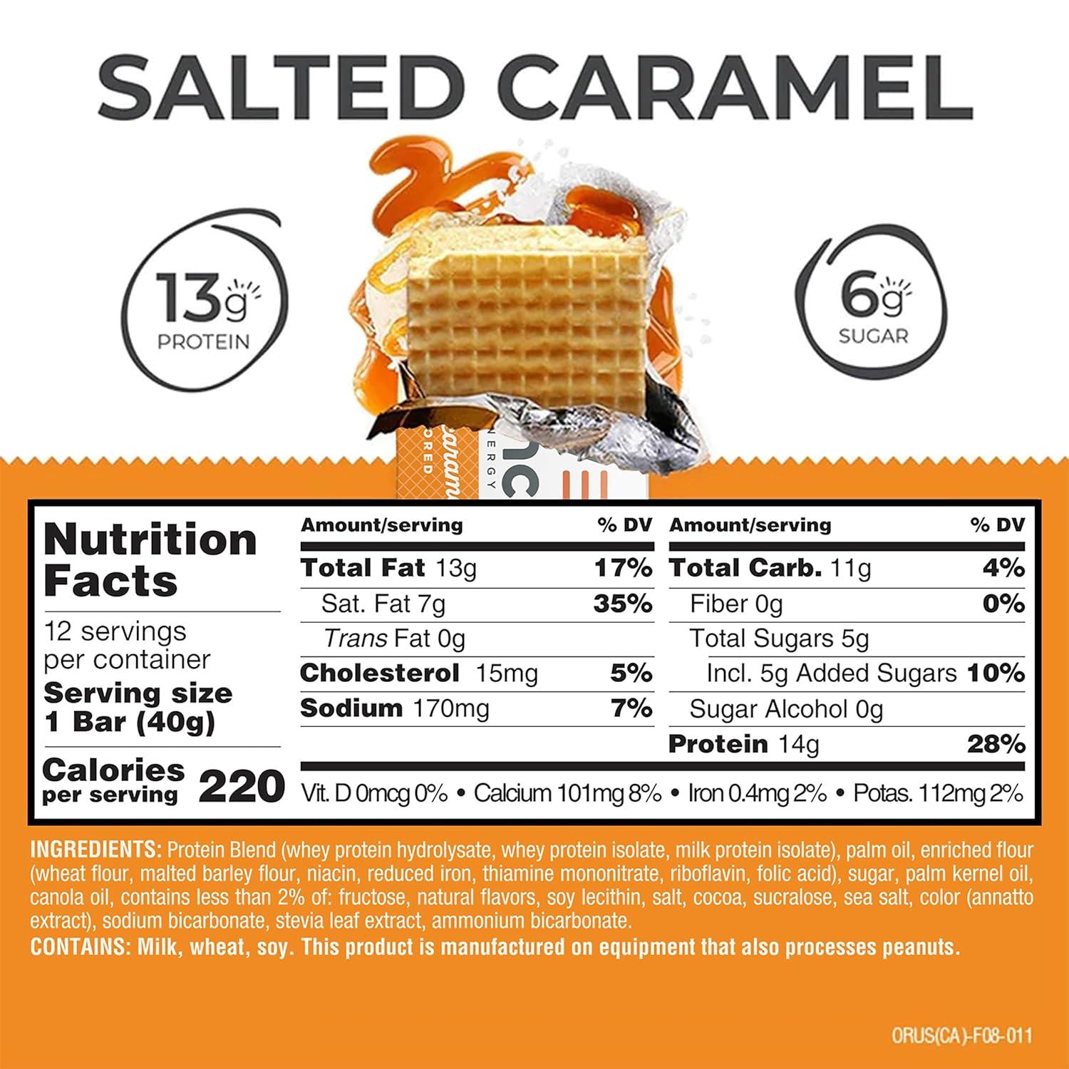 image:imagePower Crunch Cinnamon Bars 14oz 12 CountSalted Caramel