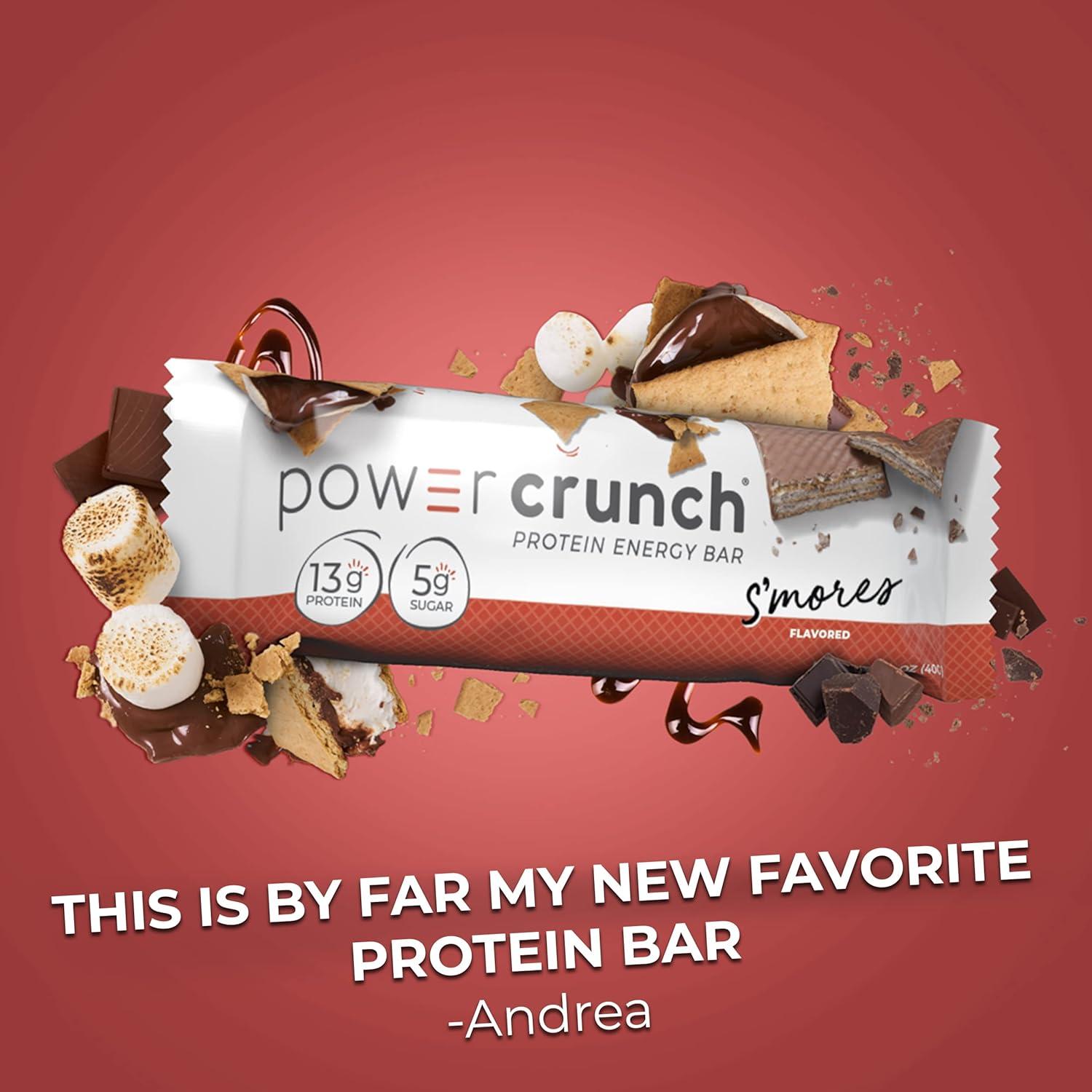 image:imagePower Crunch Cinnamon Bars 14oz 12 CountSmores