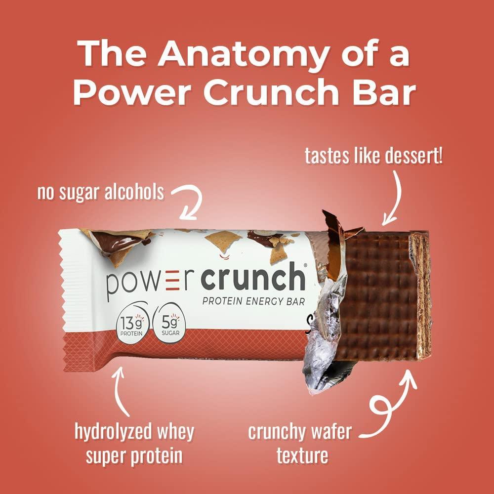 image:imagePower Crunch Cinnamon Bars 14oz 12 CountSmores