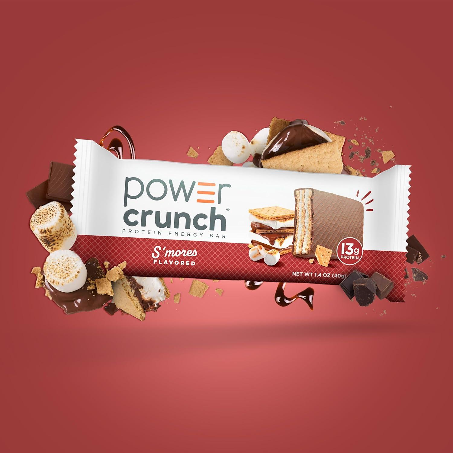 image:imagePower Crunch Cinnamon Bars 14oz 12 CountSmores