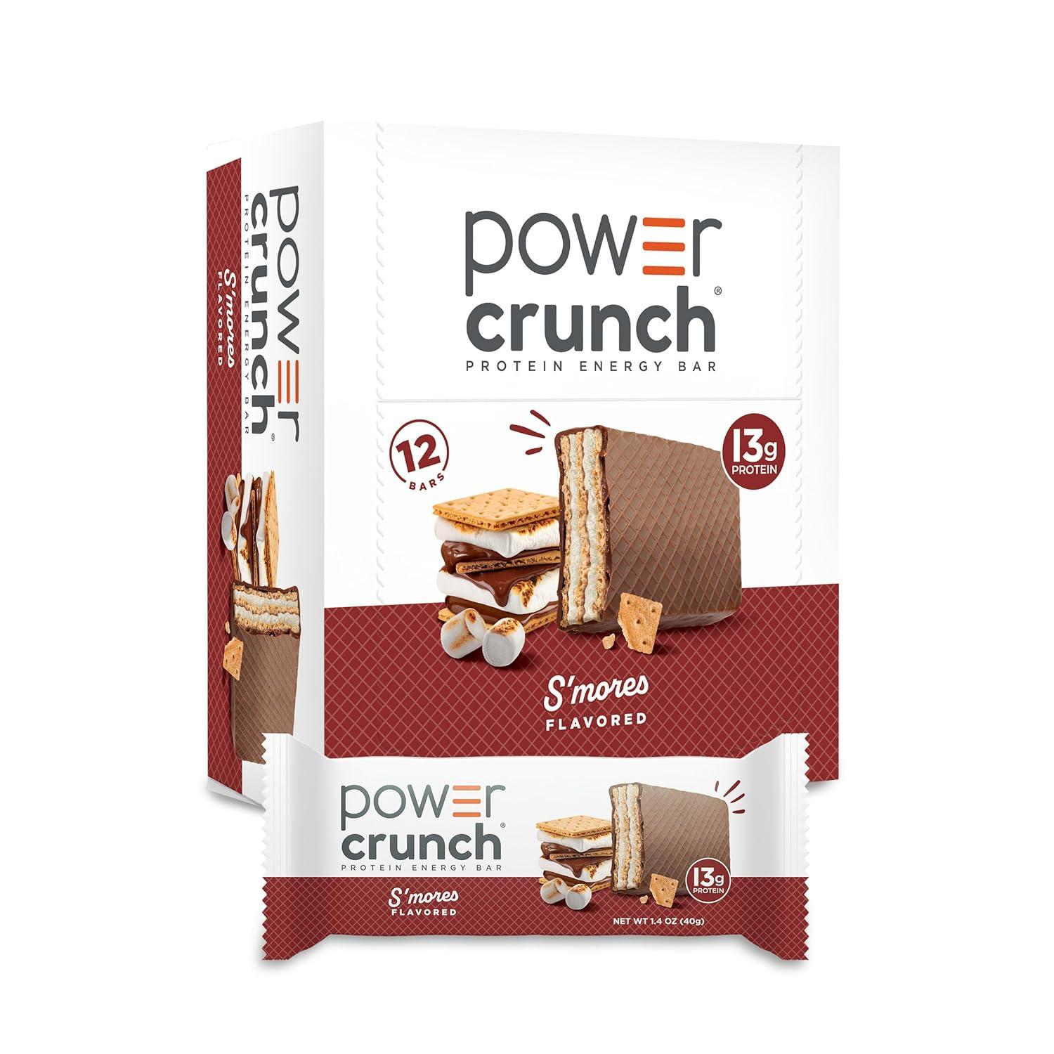 image:imagePower Crunch Cinnamon Bars 14oz 12 CountSmores