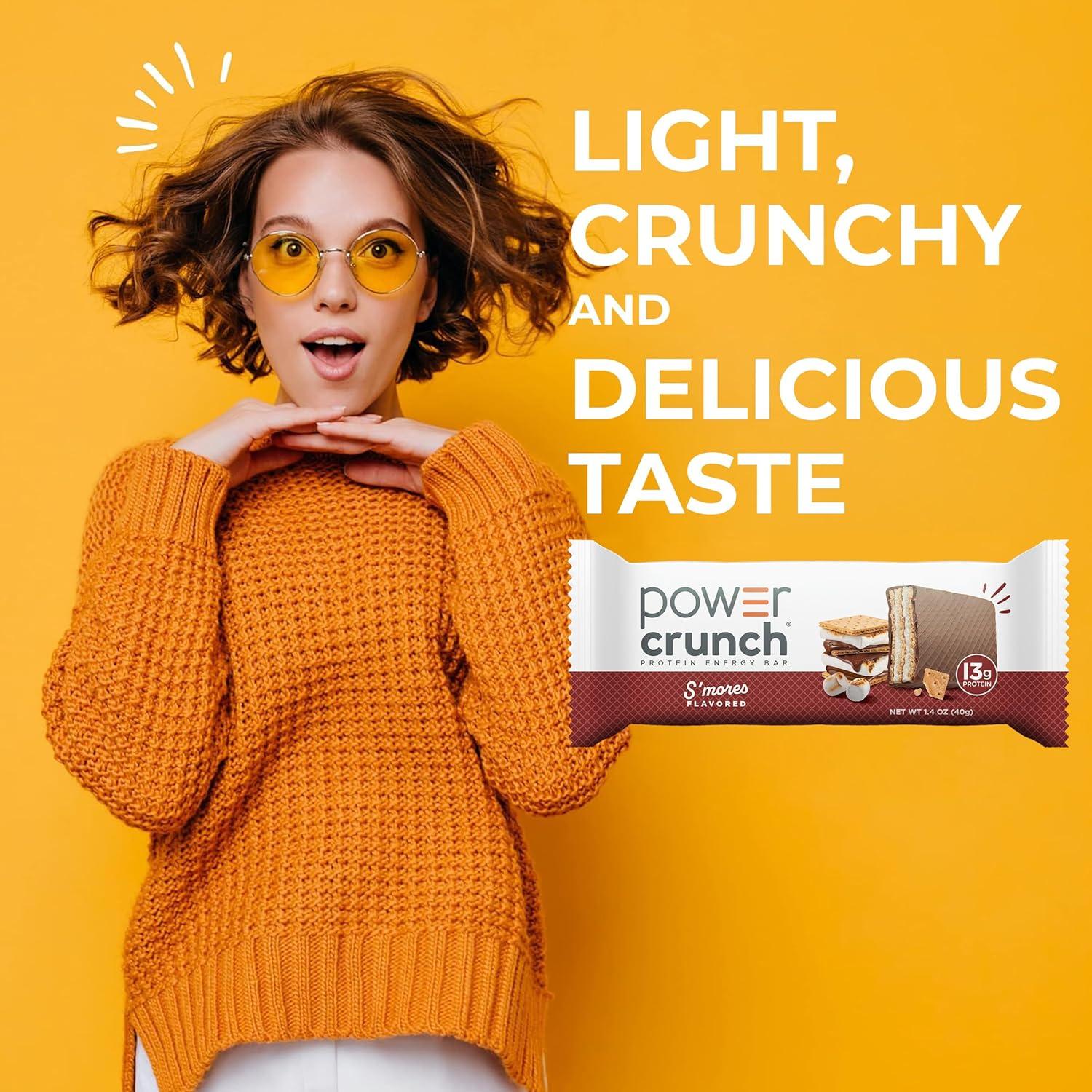 image:imagePower Crunch Cinnamon Bars 14oz 12 CountSmores