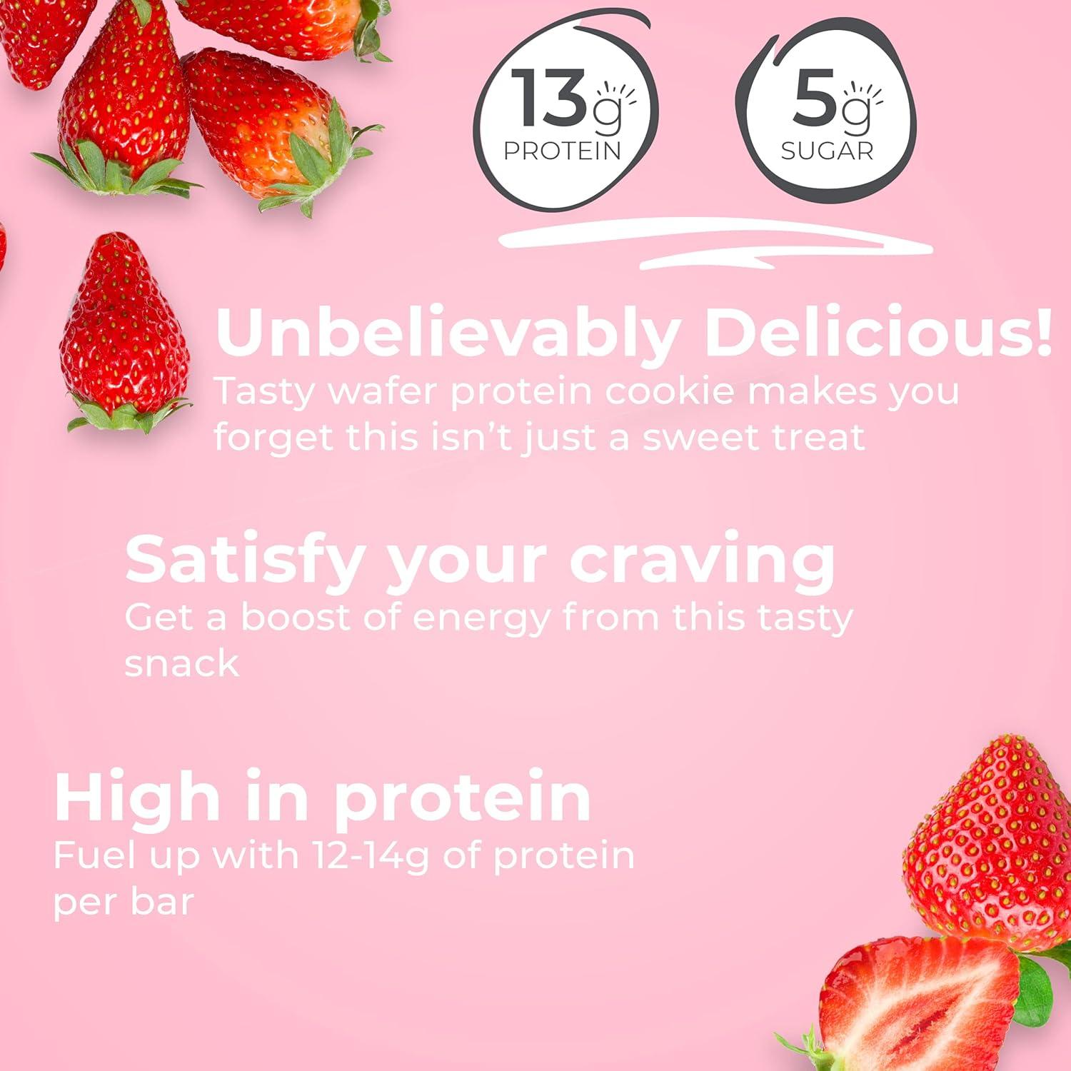 image:imagePower Crunch Cinnamon Bars 14oz 12 CountStrawberry Creme