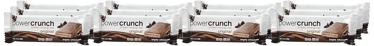 image:imagePower Crunch Cinnamon Bars 14oz 12 CountTriple Chocolate