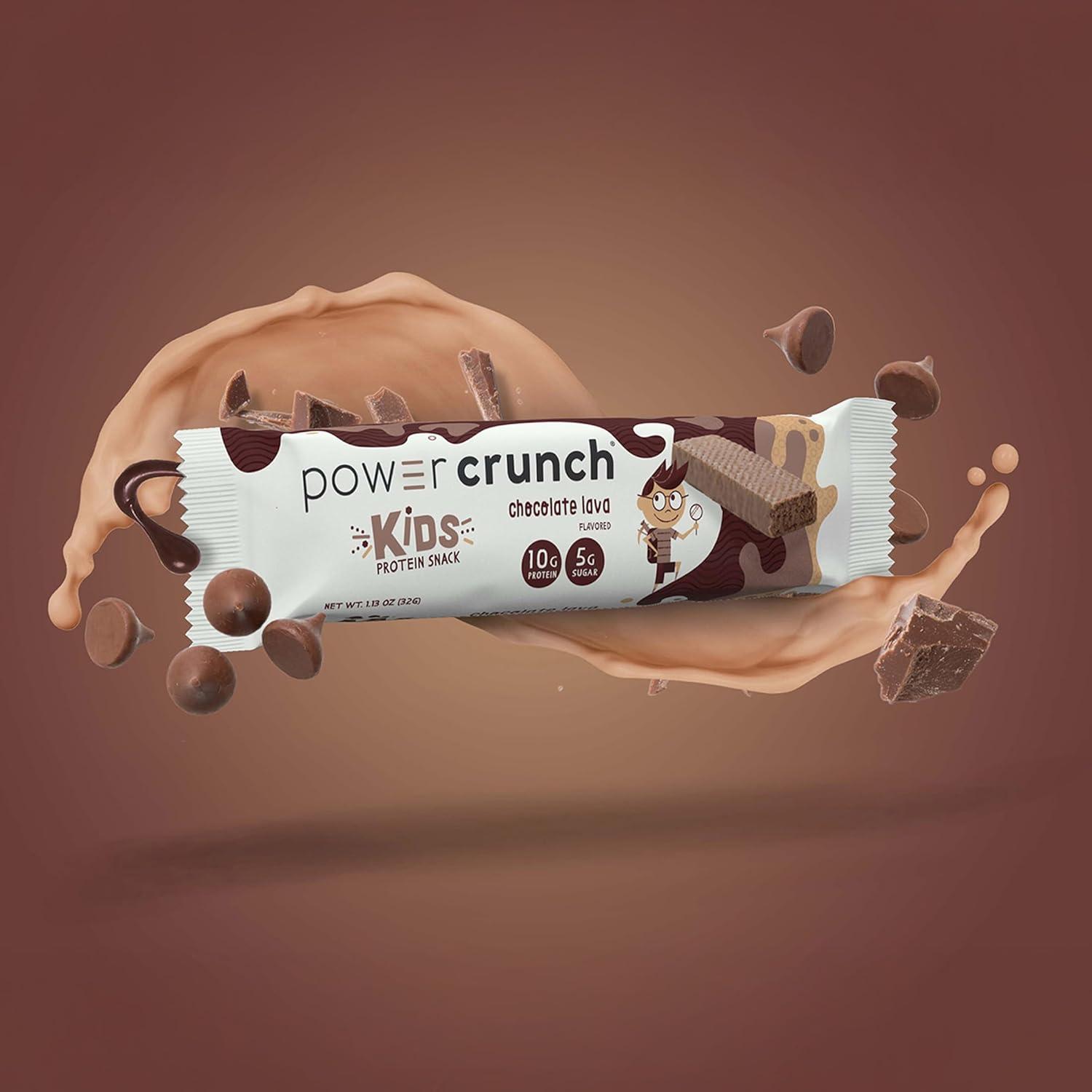image:imagePower Crunch Kids Protein Wafer Bars High Protein Snacks with Delicious Taste Birthday Cake 113 Ounce 12 CountChocolate