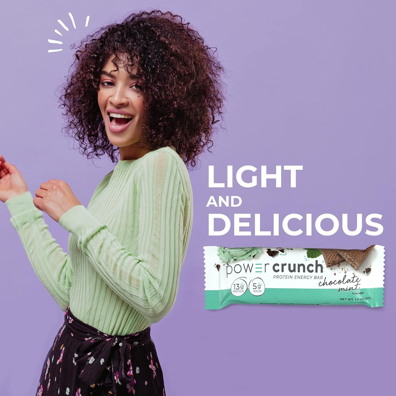 image:imagePower Crunch Protein Wafer Bars Variety Pack in 6 Flavors 14 Ounce Bars 30 Count High Protein Snacks with Delicious Taste30 Count Variety Pack