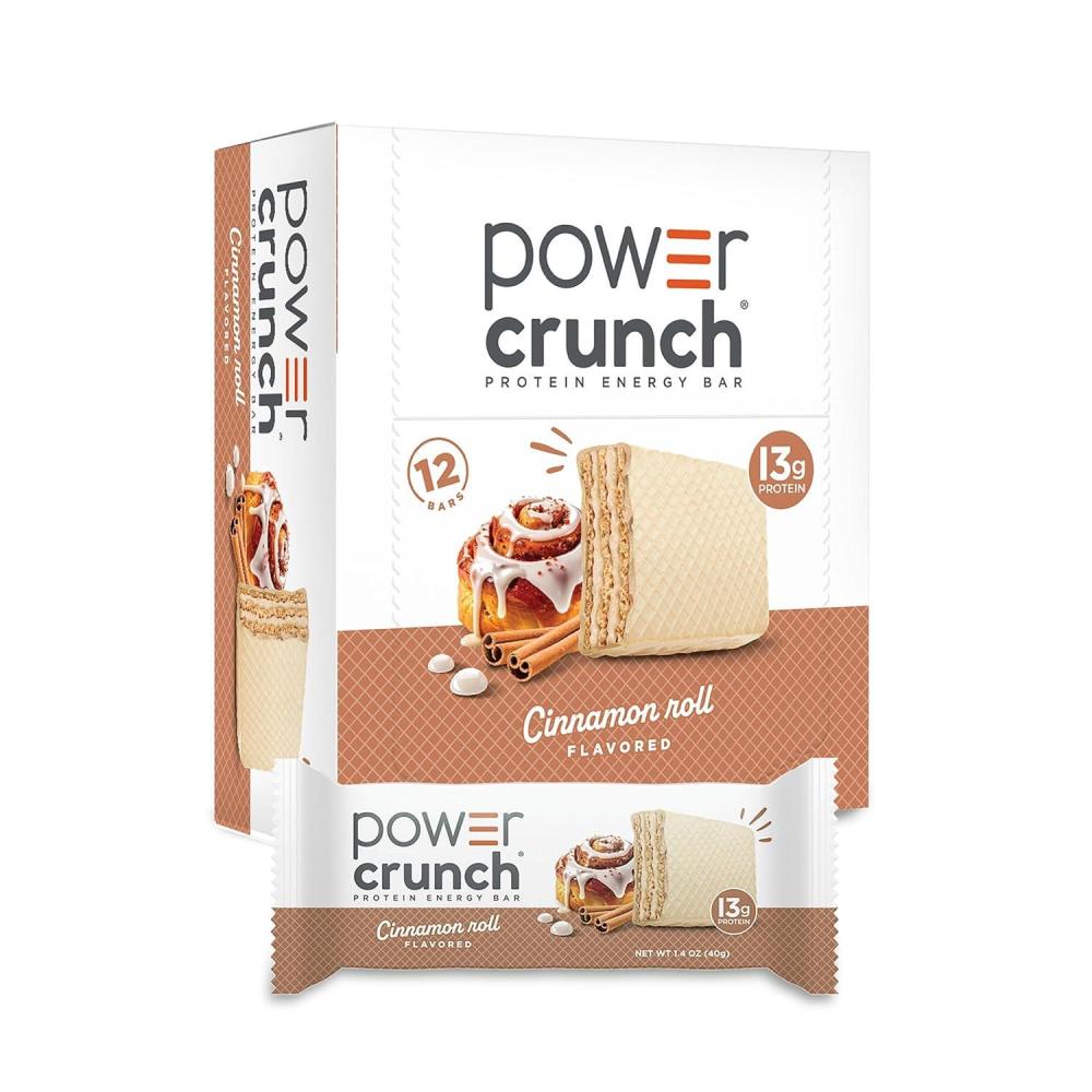 image:imagePower Crunch Cinnamon Bars 14oz 12 CountCinnamon
