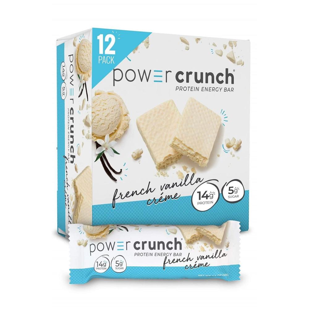 image:imagePower Crunch Cinnamon Bars 14oz 12 CountFrench Vanilla Creme
