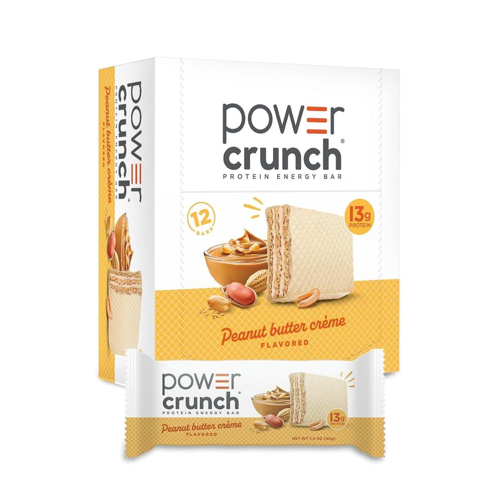 image:imagePower Crunch Cinnamon Bars 14oz 12 CountPeanut Butter Creme