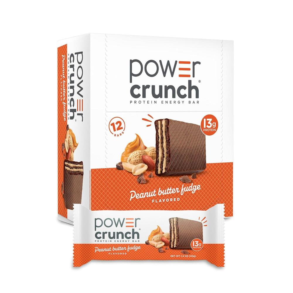image:imagePower Crunch Cinnamon Bars 14oz 12 CountPeanut Butter Fudge