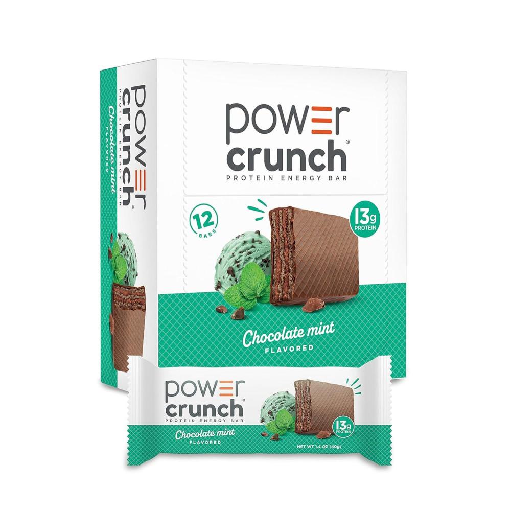 image:imagePower Crunch Protein Energy Bars Chocolate Mint 169oz