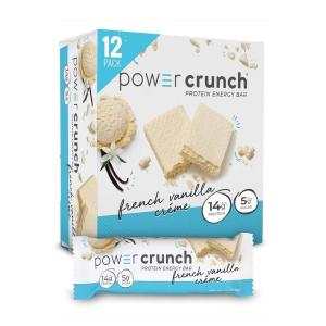 image:imagePower Crunch Cinnamon Bars 14oz 12 CountFrench Vanilla Creme