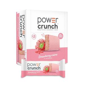 image:imagePower Crunch Cinnamon Bars 14oz 12 CountStrawberry Creme