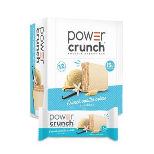 image:imagePower Crunch Protein Energy Bar Vanilla Cream 169oz Count Carton